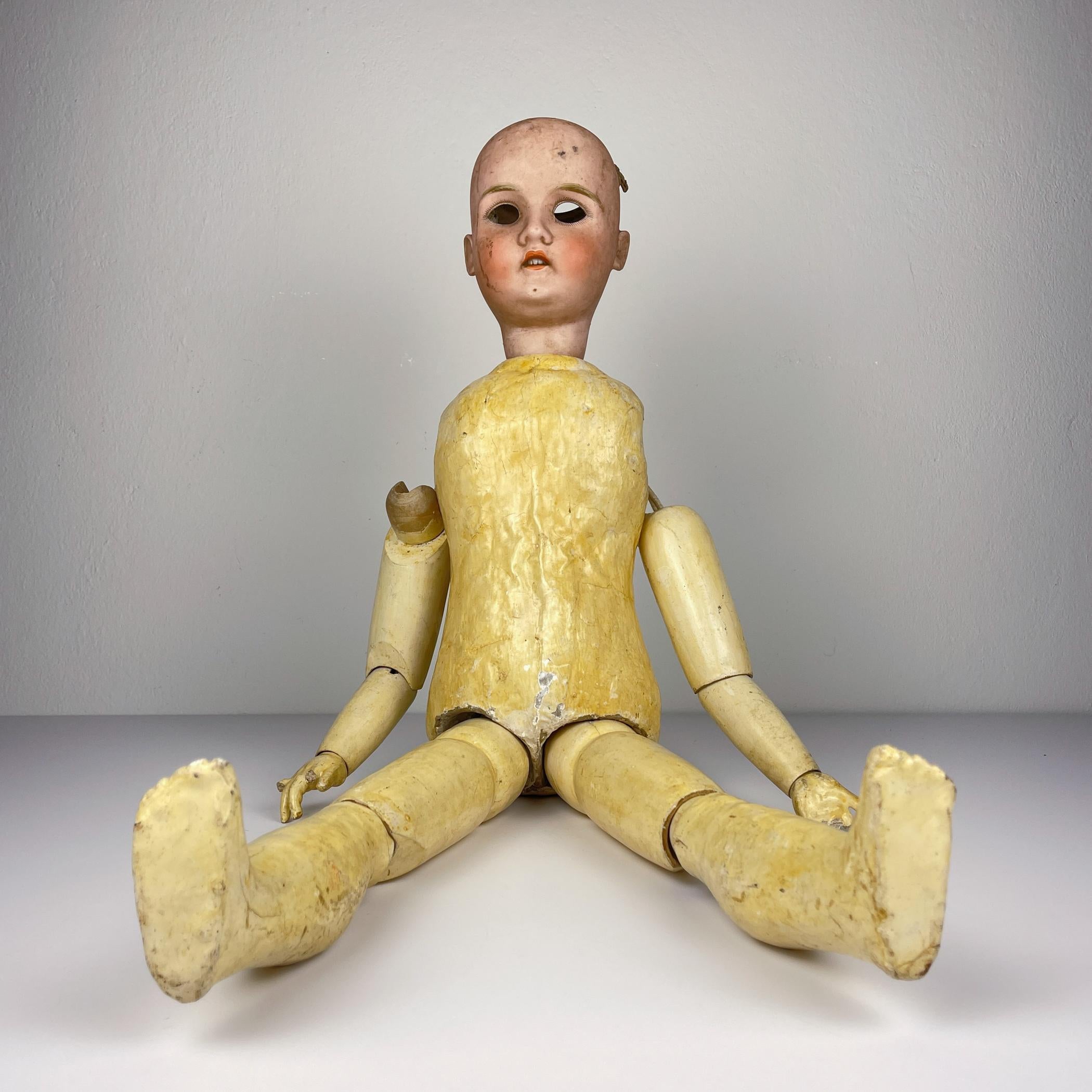 Early 20th Century Antique doll Roma 16, Plass & Roesner, Austria 1913 For Sale