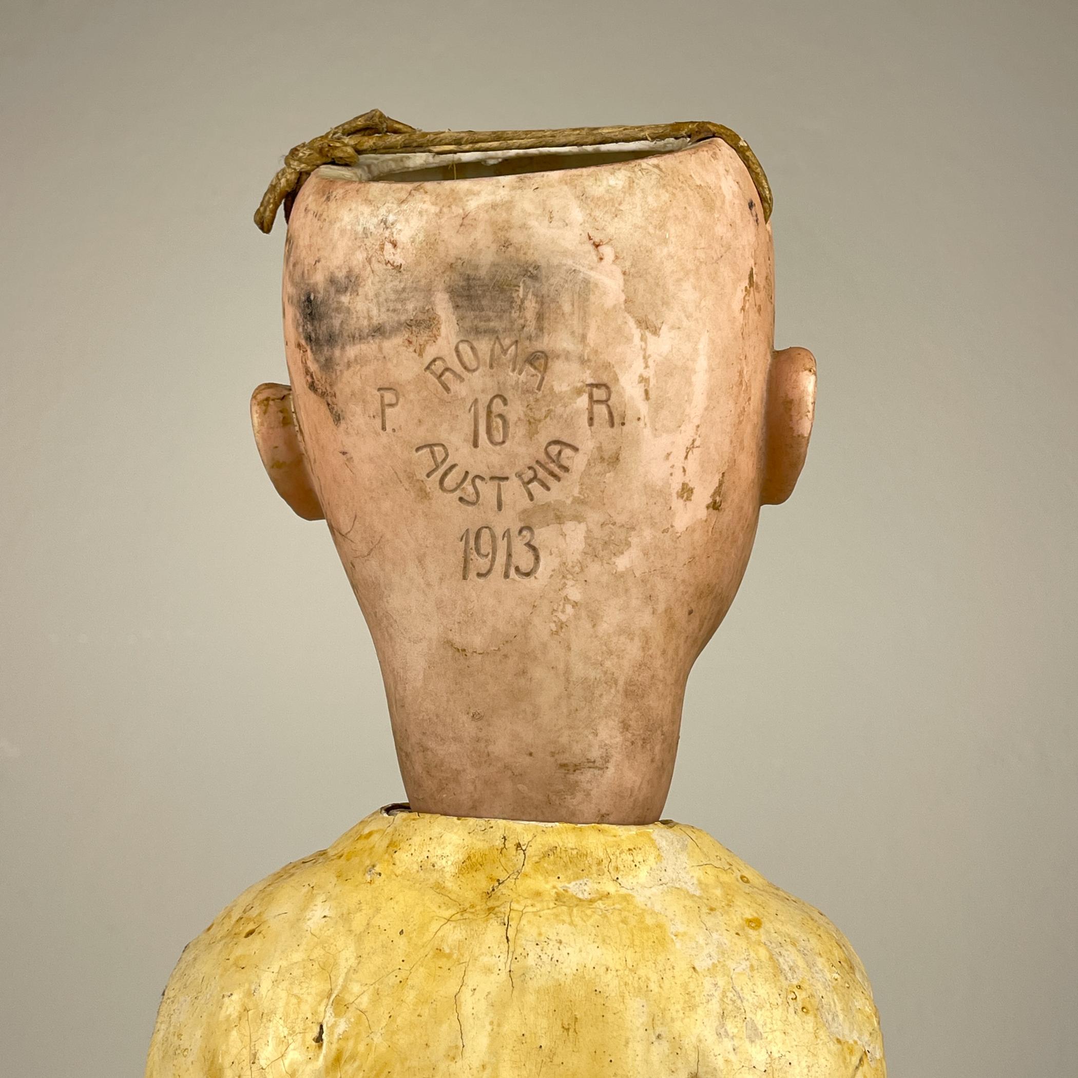 Antique doll Roma 16, Plass & Roesner, Austria 1913 For Sale 1