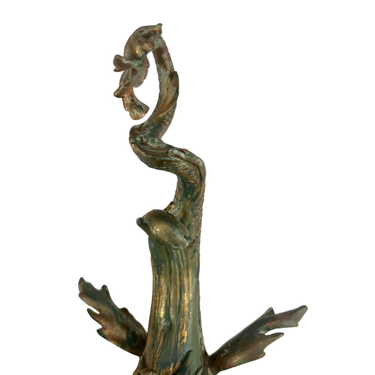 Applique antiche a forma di delfino in bronzo In condizioni buone in vendita a New York, NY