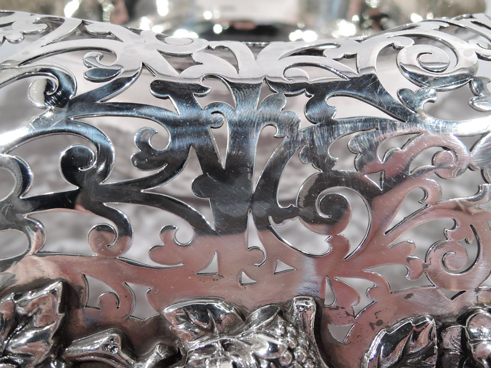 American Antique Dominick & Haff Small Sterling Silver Centerpiece Berry Bowl