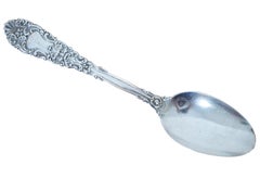 Cuillère ancienne en argent sterling Dominick & Haff Renaissance Homme Vert 46g 7"