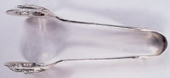 Antike Eiszange aus Sterlingsilber von Dominick & Haff, Washington