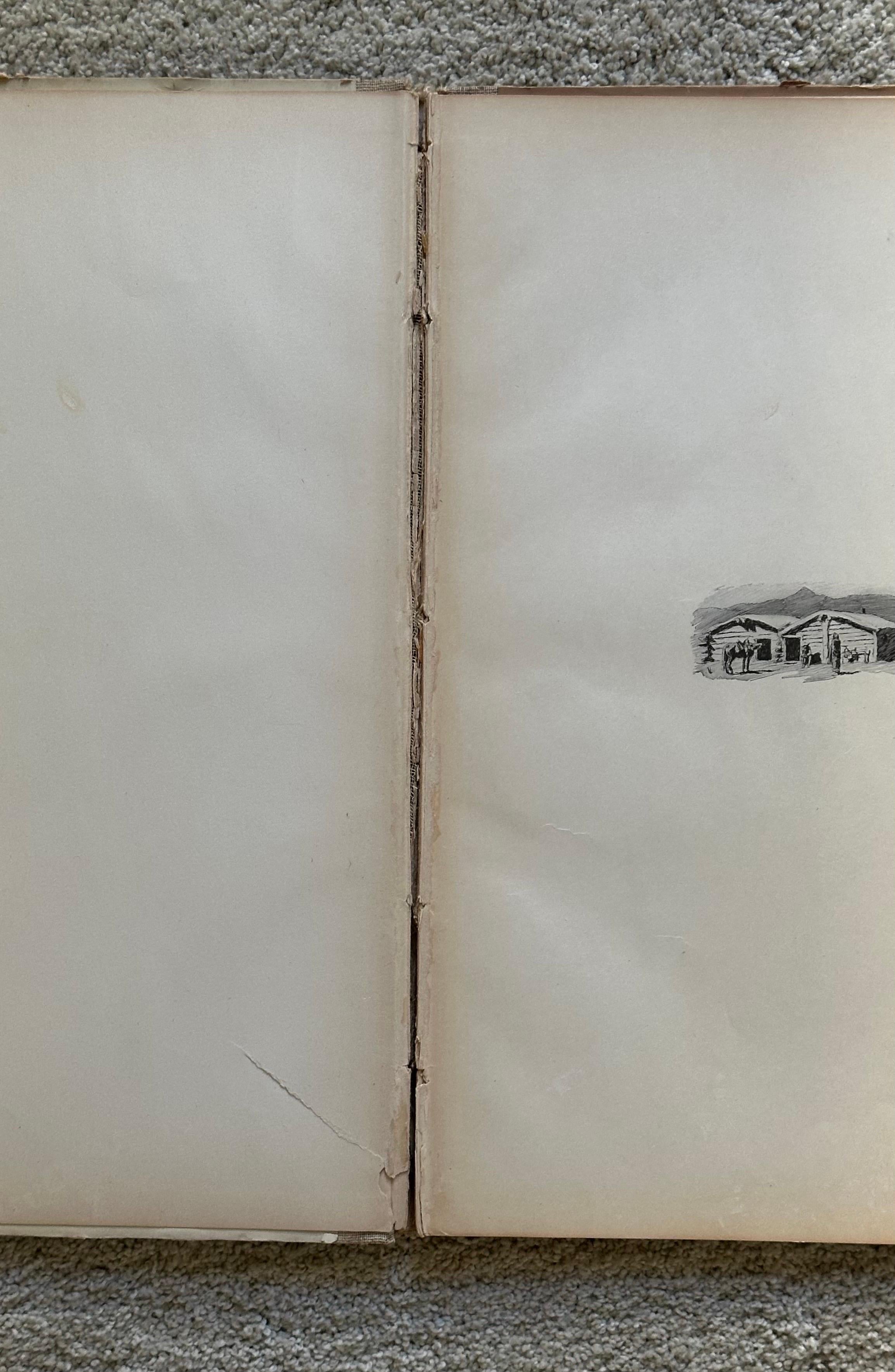 Livre de dessins anciens 