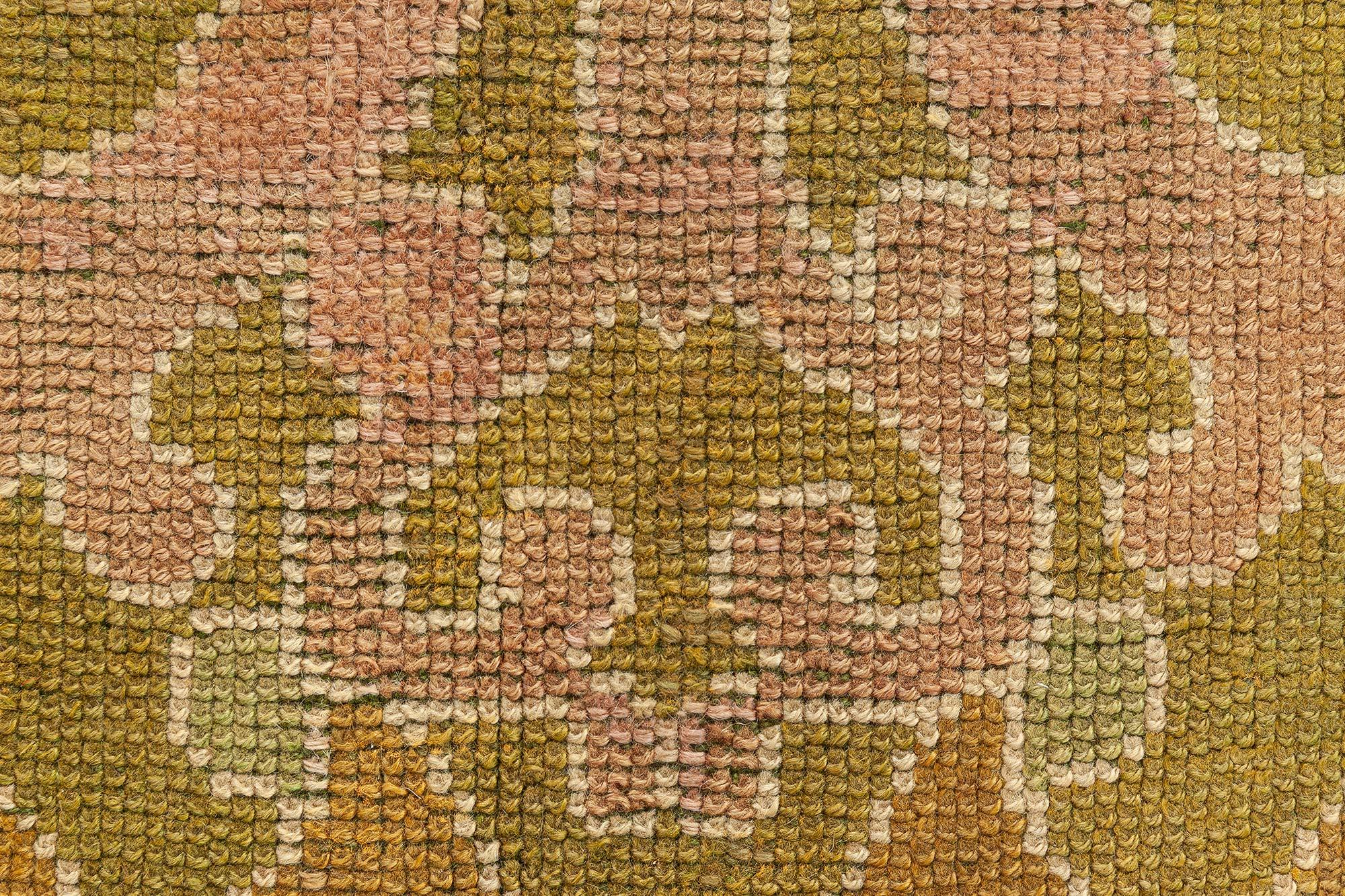 Doris Leslie Blau Alfombra antigua Donegal Arts and Crafts siglo XX en venta