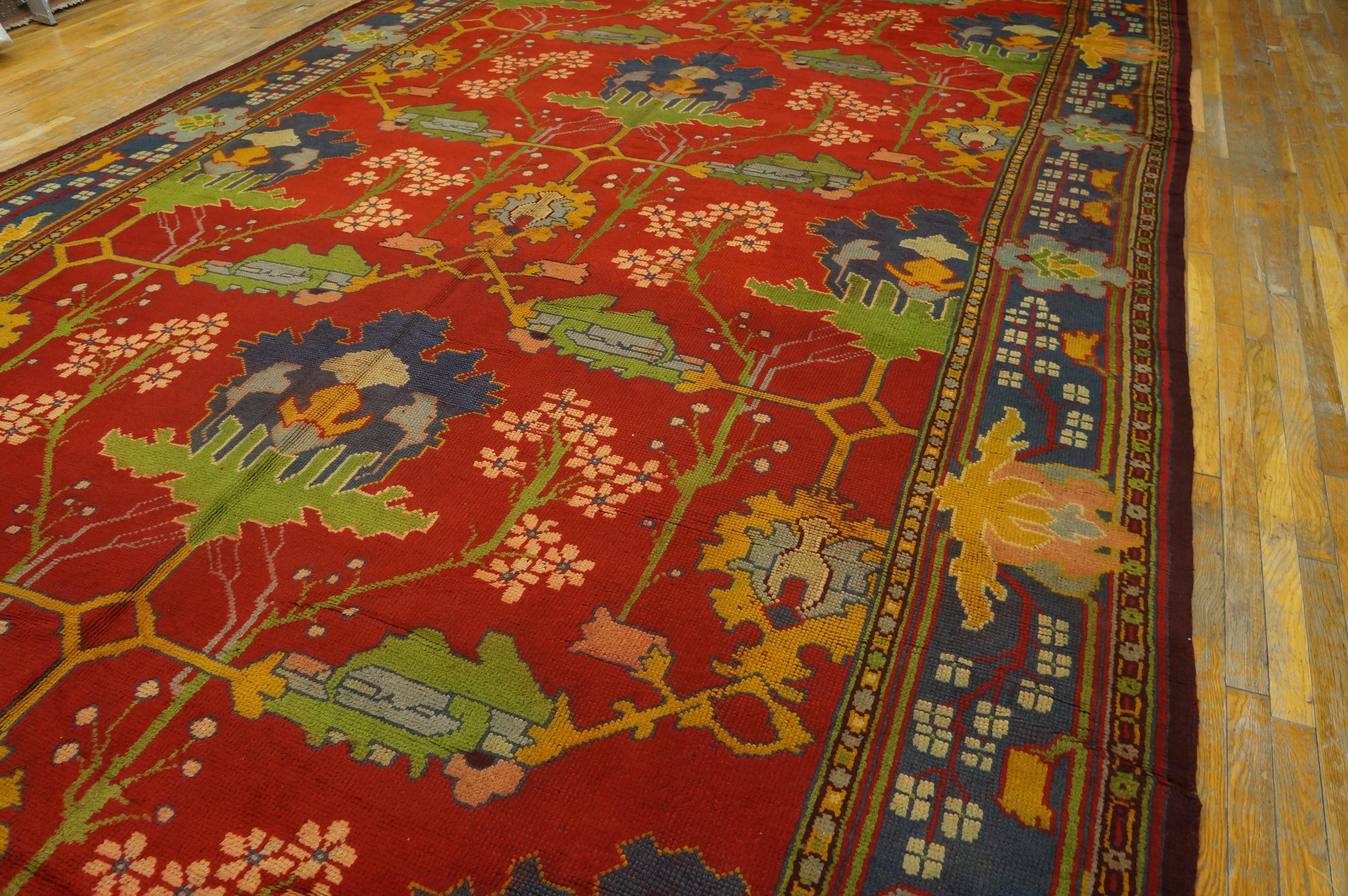 Early 20th Century Donegal Arts & Crafts Carpet Designed by Gavin Morton
10' x 20' - 305 x 610 cm