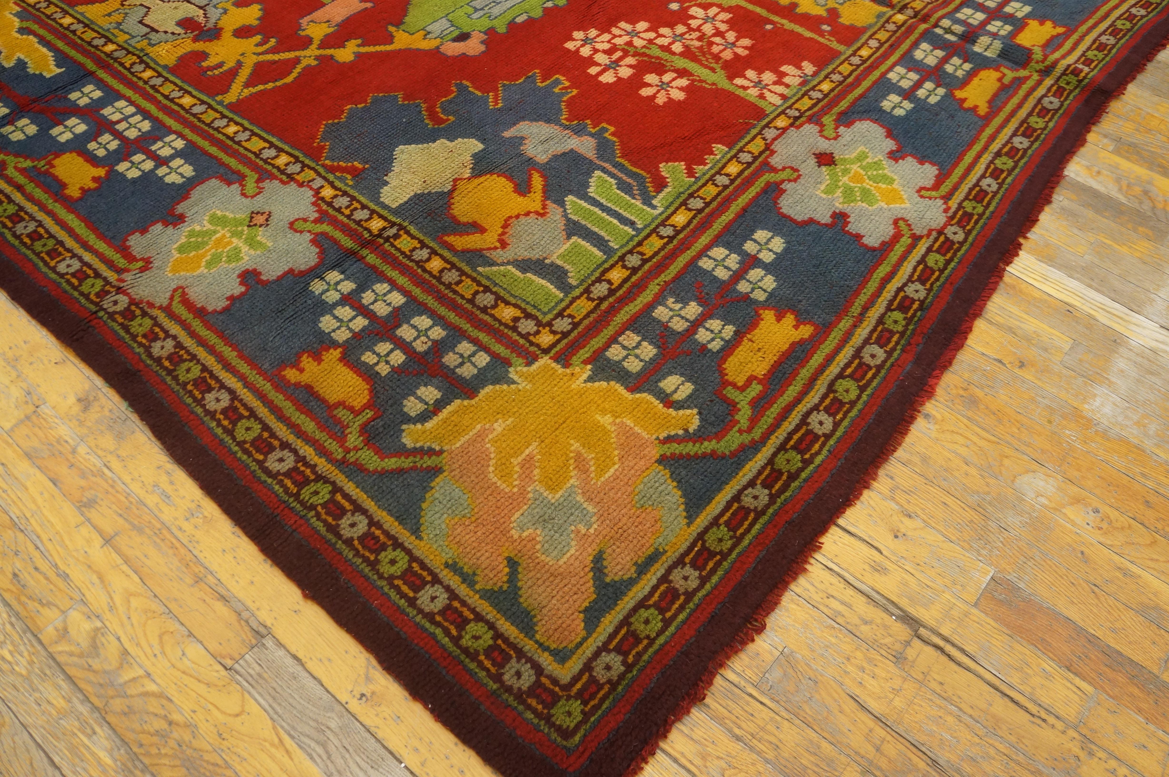 Arts and Crafts Early 20th Century Donegal Arts & Crafts Carpet Designed by Gavin Morton For Sale