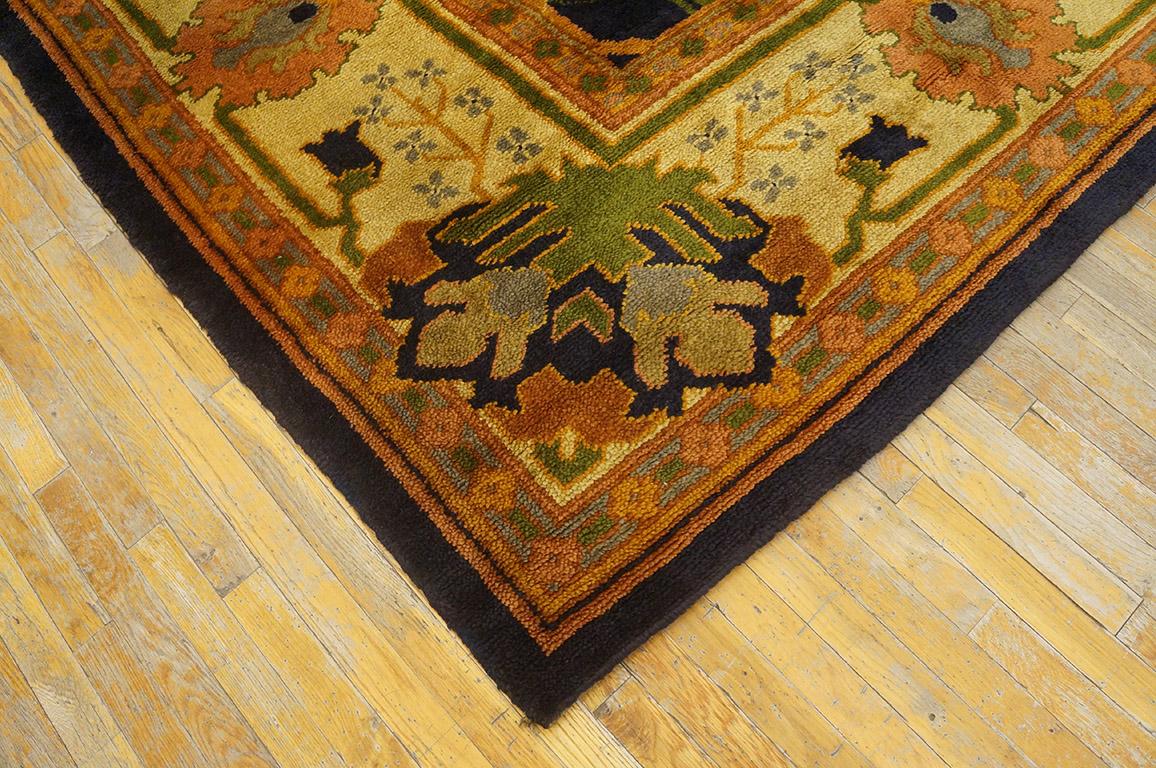 Hand-Knotted Early 20th Century Donegal Arts & Crafts Carpet Designed by Gavin Morton For Sale