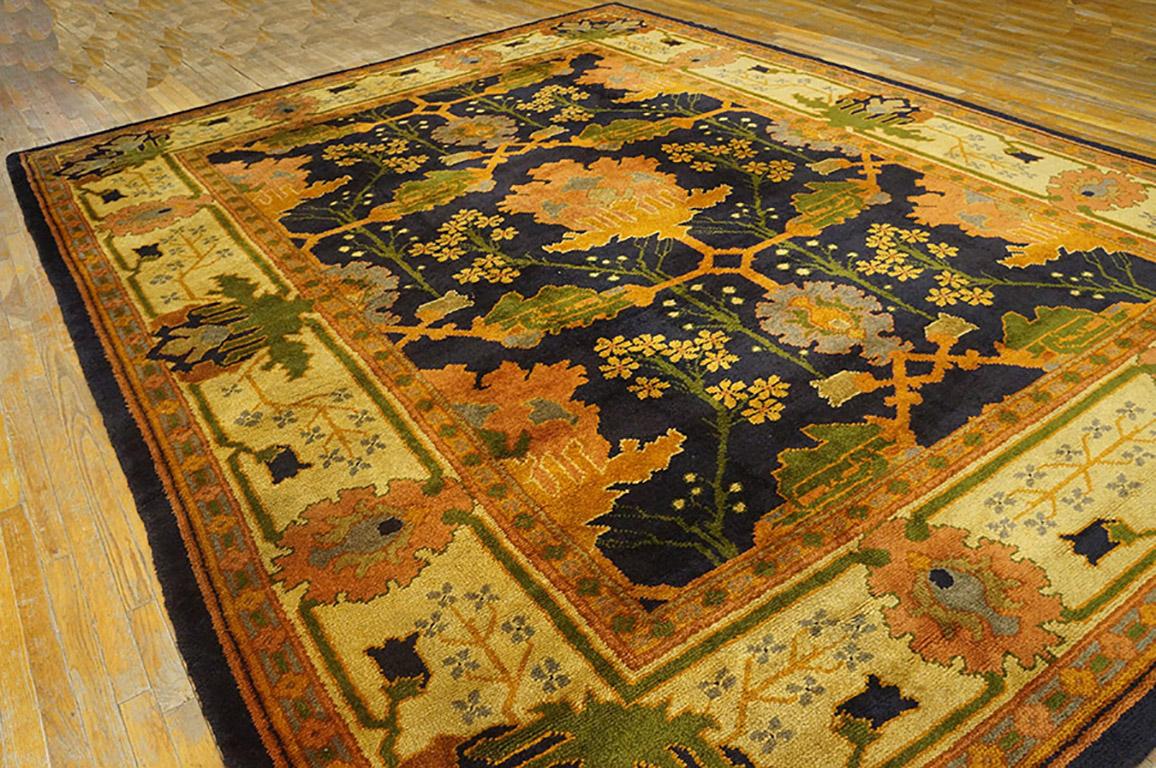 Wool Early 20th Century Donegal Arts & Crafts Carpet Designed by Gavin Morton For Sale