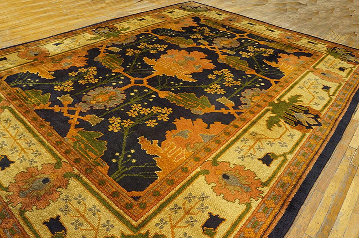 Early 20th Century Donegal Arts & Crafts Carpet Designed by Gavin Morton For Sale 1