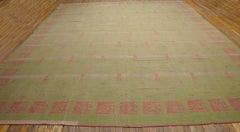 Strinking Soft Pink Ground Designed by George Walton Witn Allover-Floral Pattern