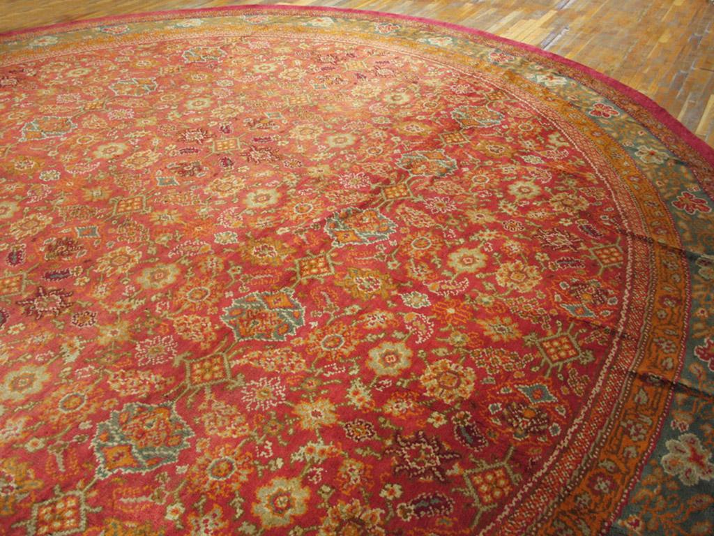 Hand-Knotted Early 20th Century Irish Donegal Arts & Crafts Carpet  For Sale
