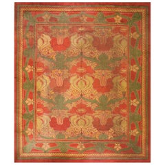 Donegal Arts & Crafts-Teppich des frühen 20. Jahrhunderts, entworfen von C.F.A. Voysey