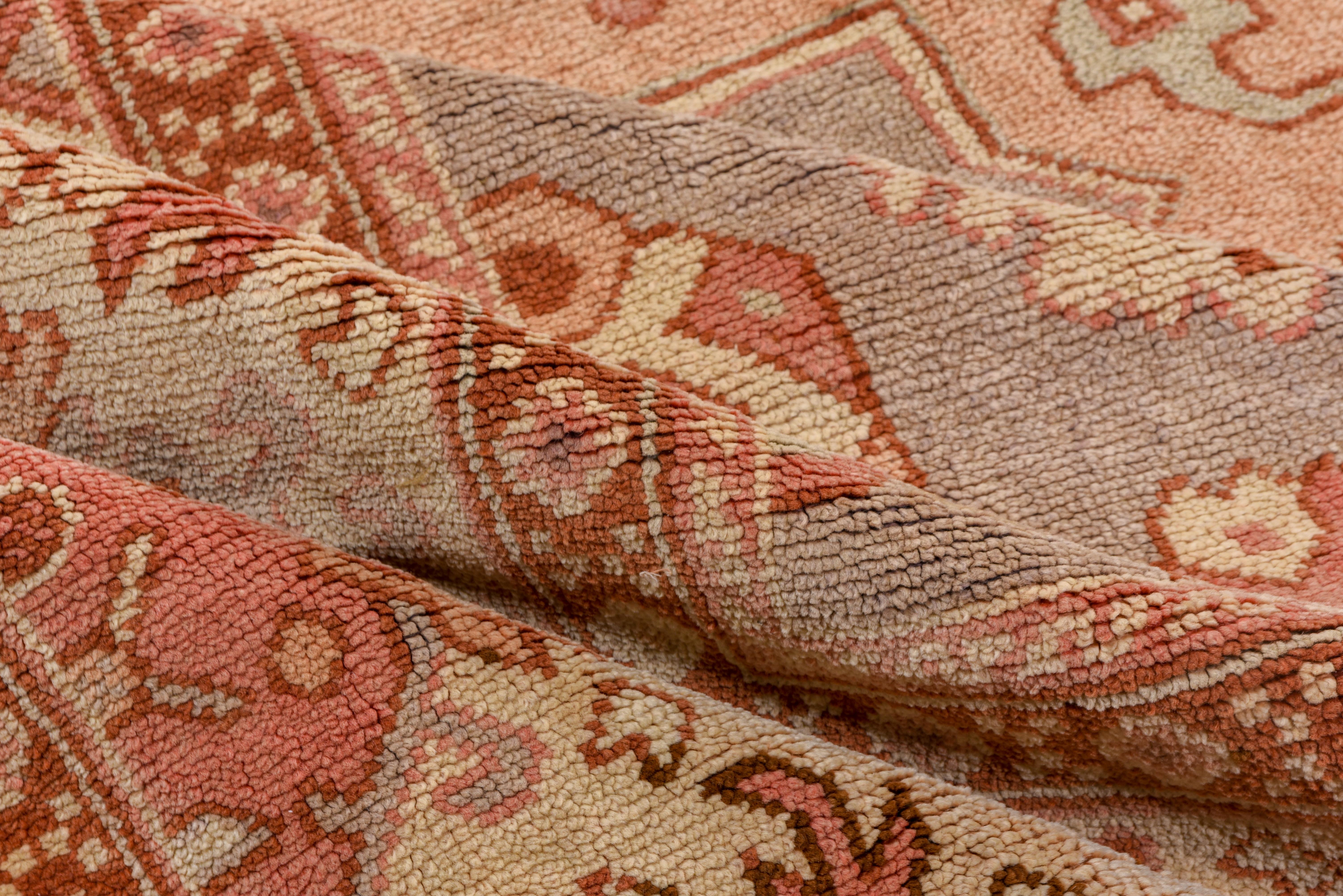 Arts and Crafts Antique Donegal Carpet, Soft Tones, circa 1920s For Sale