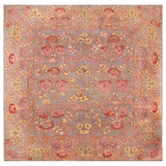 Antique Donegal Irish Rug. 10 ft 2 in x 10 ft 4 in (3.1 m x 3.15 m)