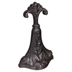 Antique Door Porter, English, Cast Iron, Doorstop, Keeper, Victorian, Circa 1860