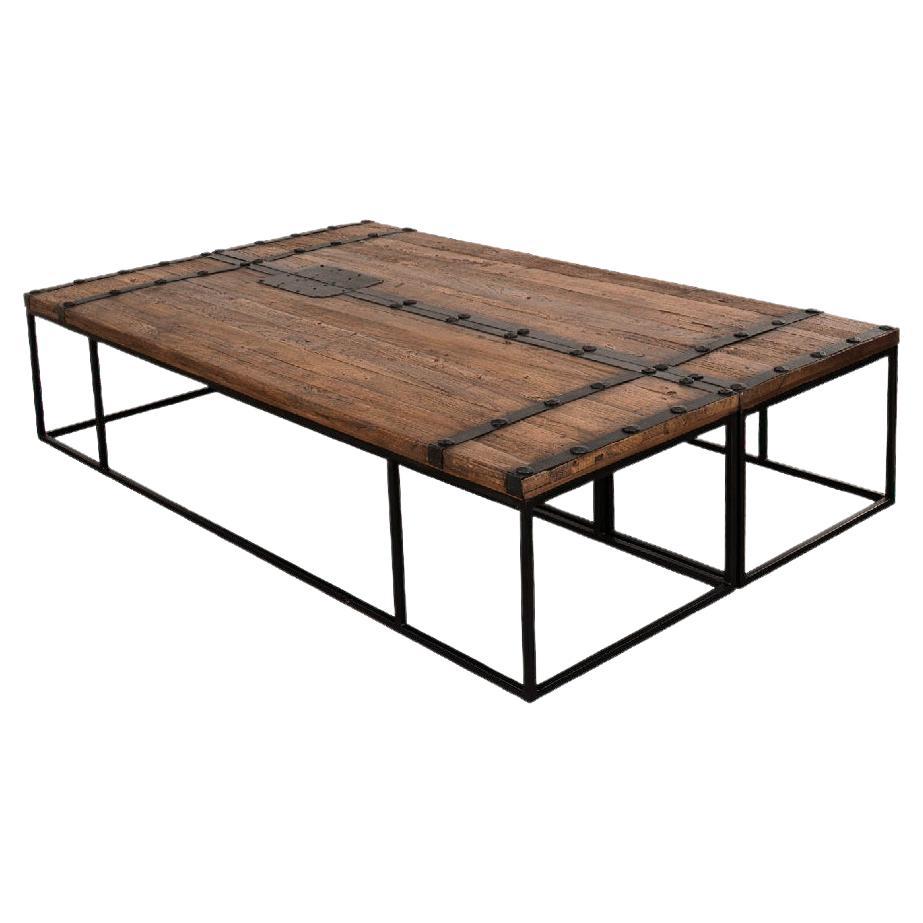Antique Doors Coffee Table For Sale