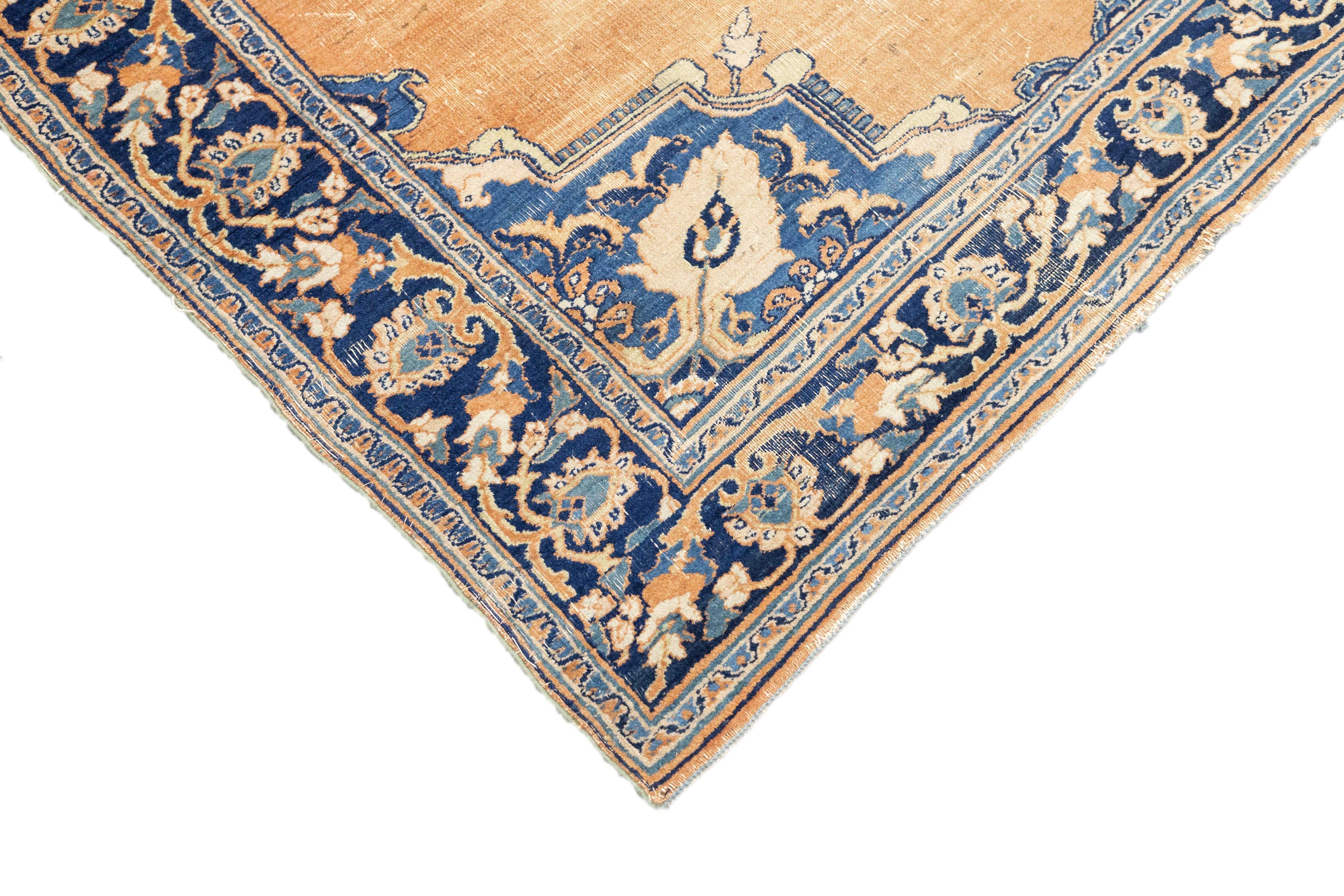Persian Antique Doroksh Rug 3'9'' x 5'9'' For Sale