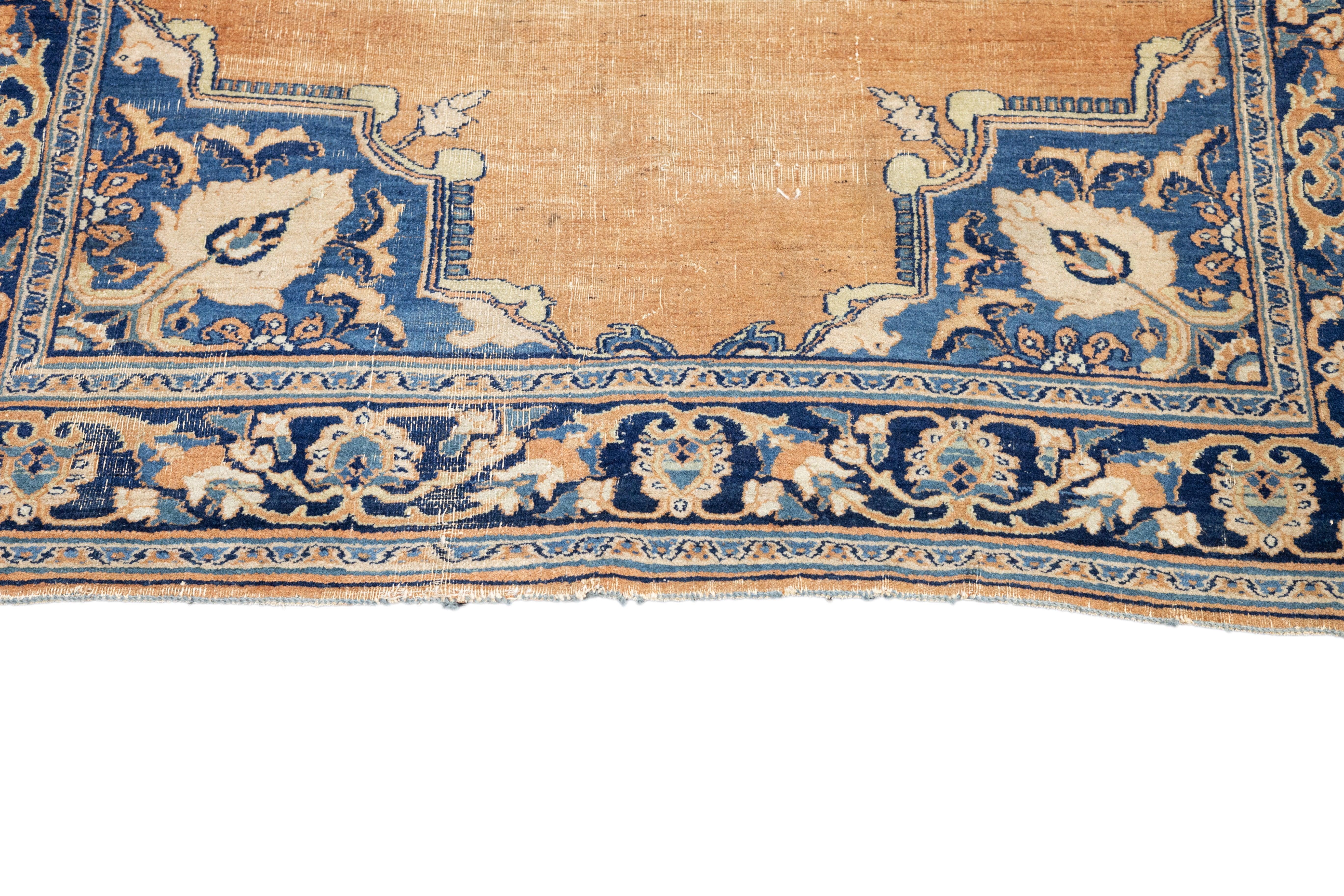 Hand-Knotted Antique Doroksh Rug 3'9'' x 5'9'' For Sale