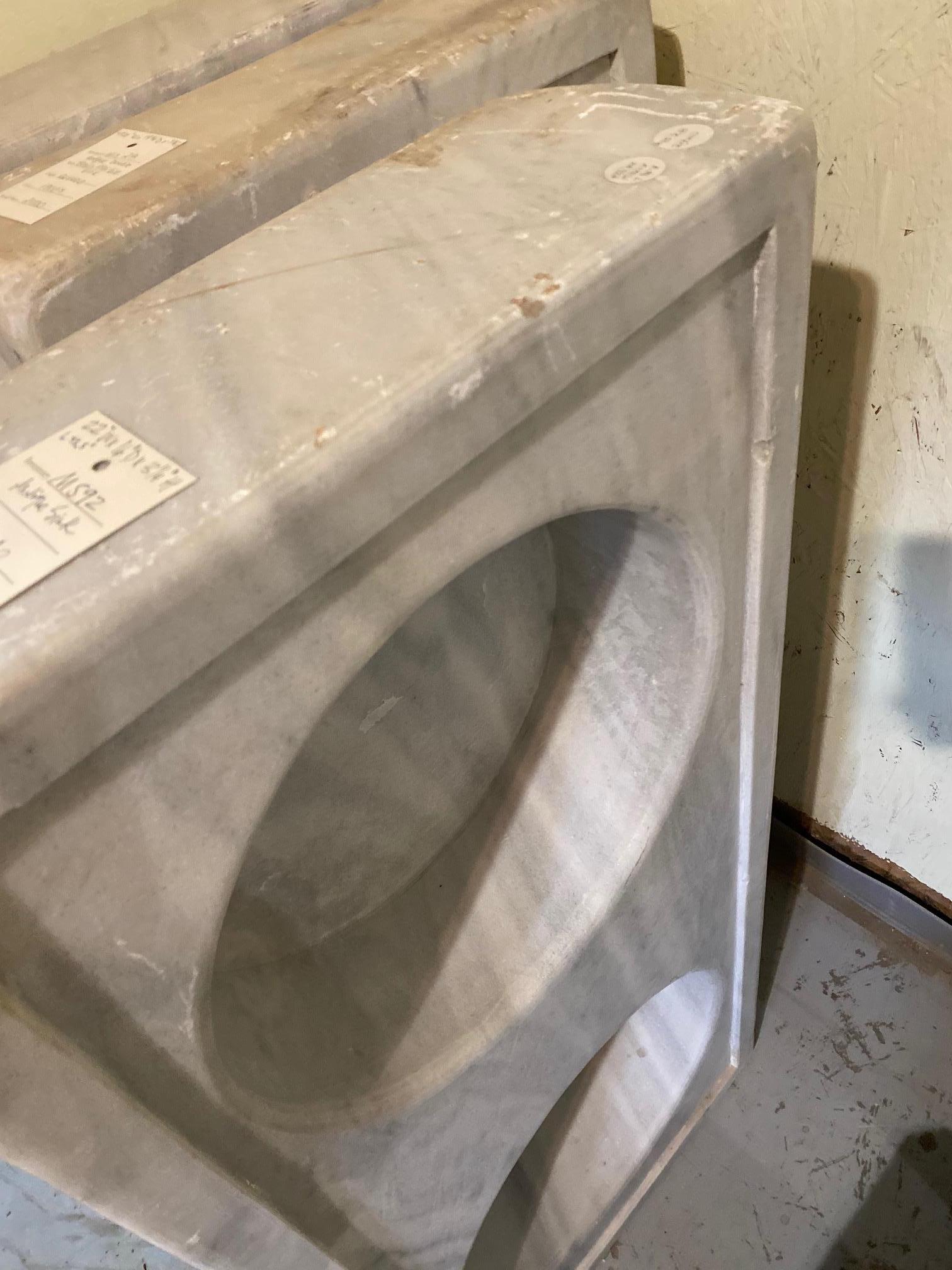 Antique Double Basin Marble Sink, circa 1800s 3