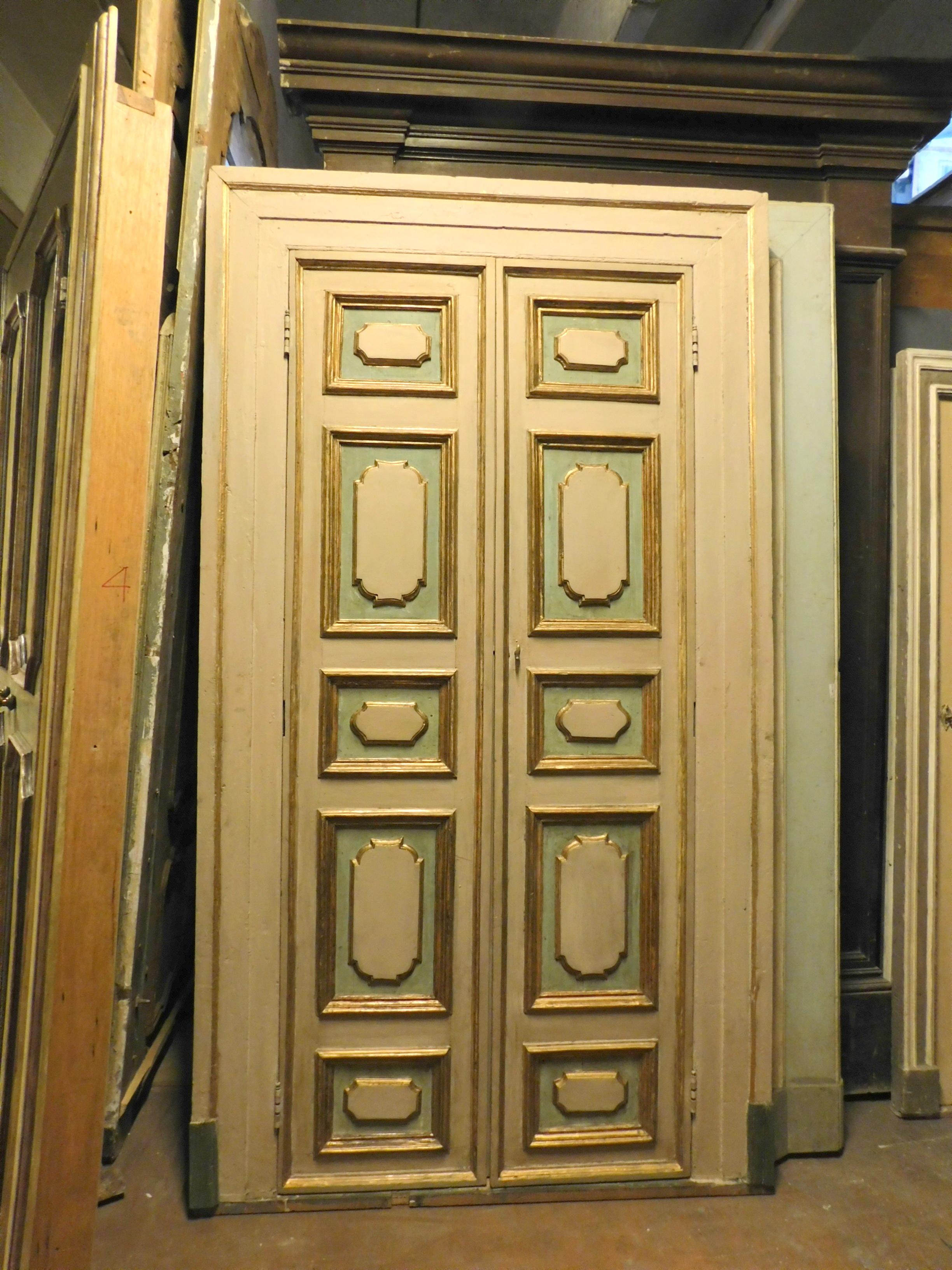 ornate double doors