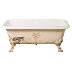 Vintage Double Ended Bathtub with Claw Feet