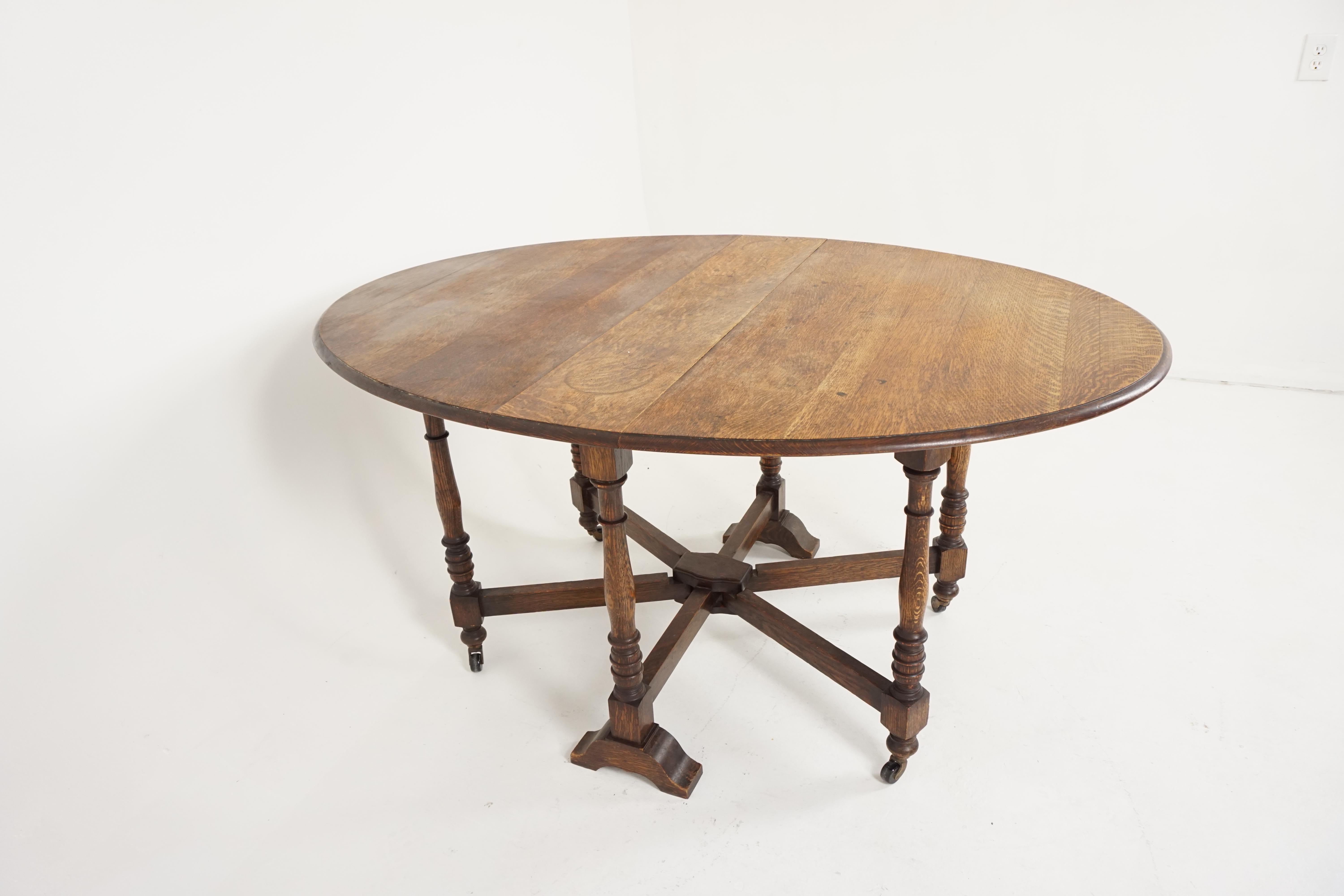 double drop leaf dining table