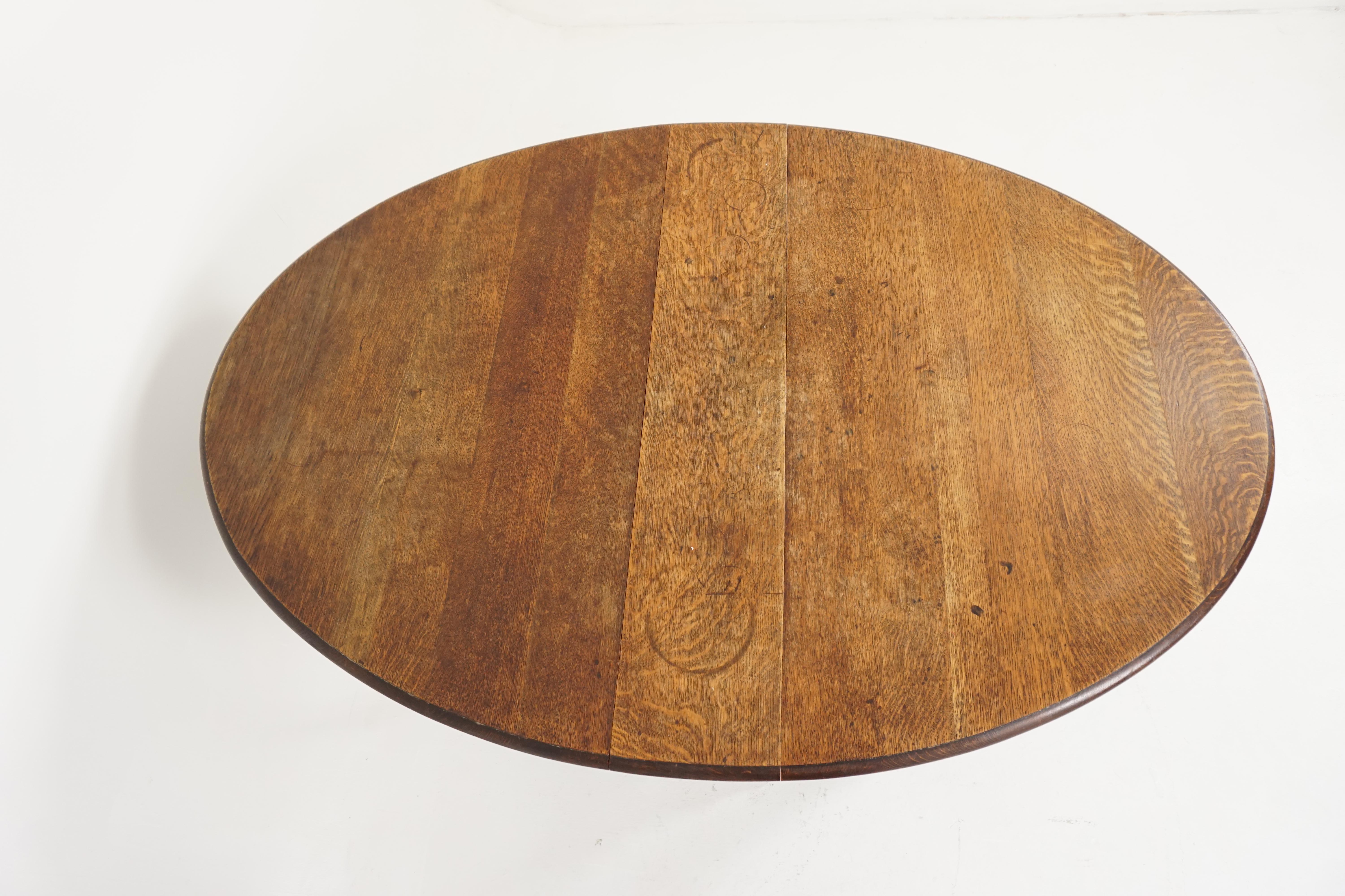 antique double drop leaf table