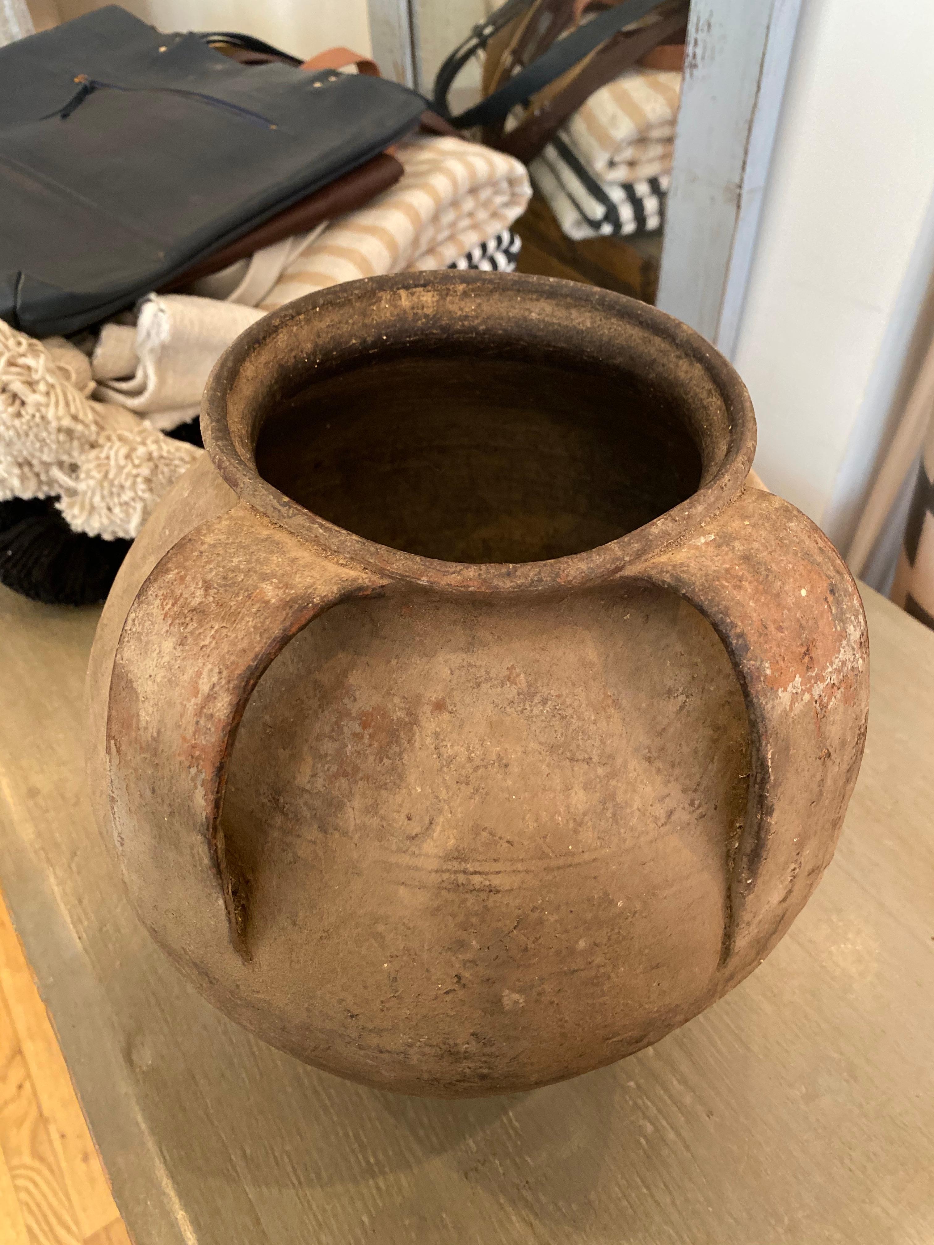 French Antique Double Handle Jug