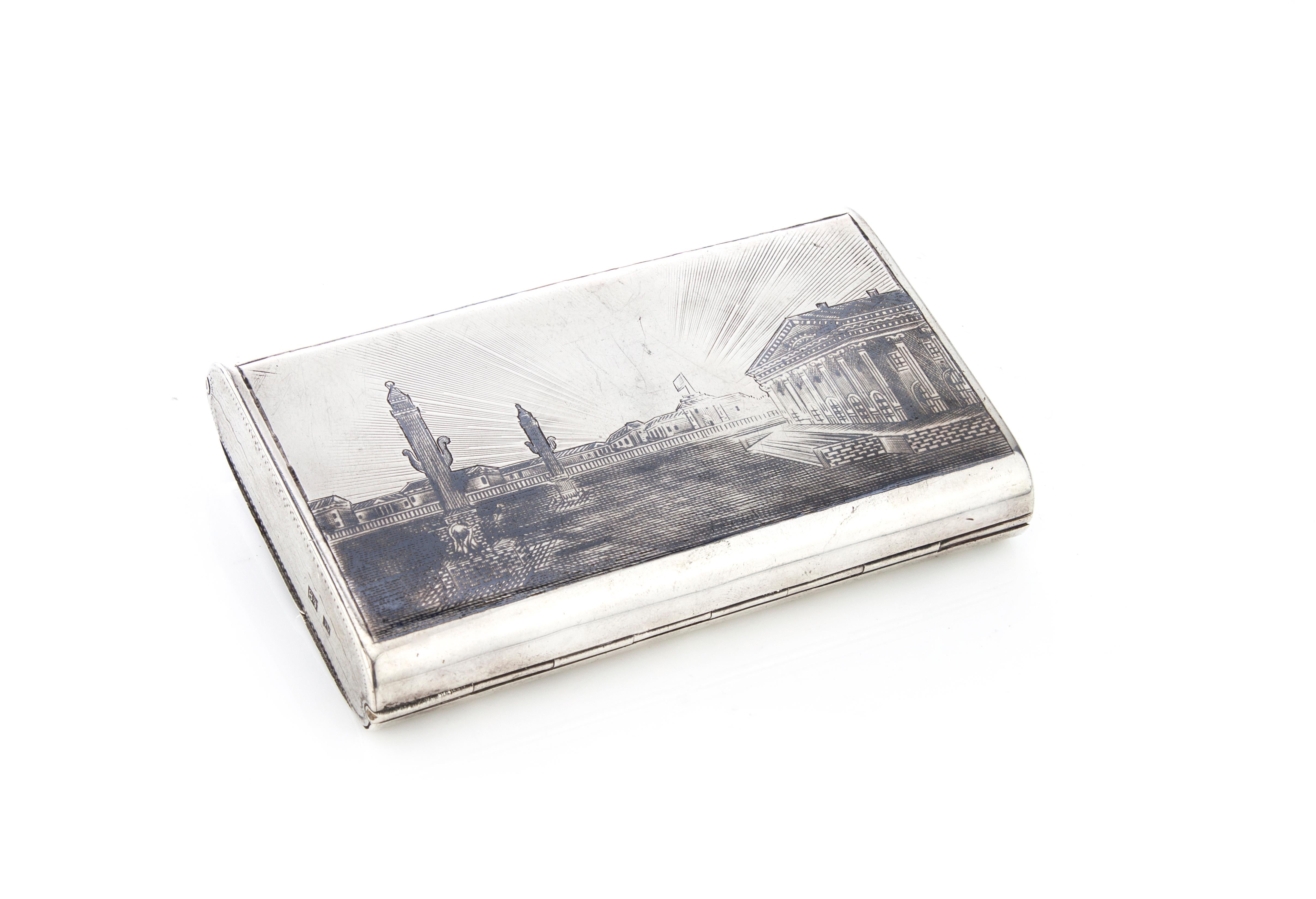 Russian Antique Double Sided Cigarette Case