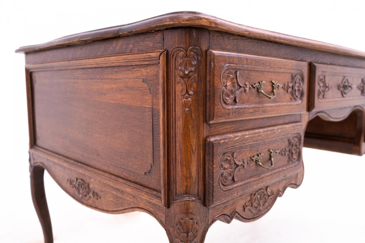 Antique double-sided desk, France, around 1880. For Sale 1