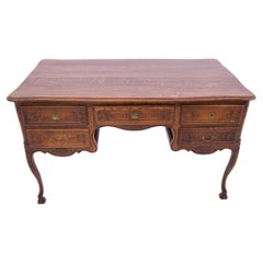 Antique double-sided desk, France, around 1880.