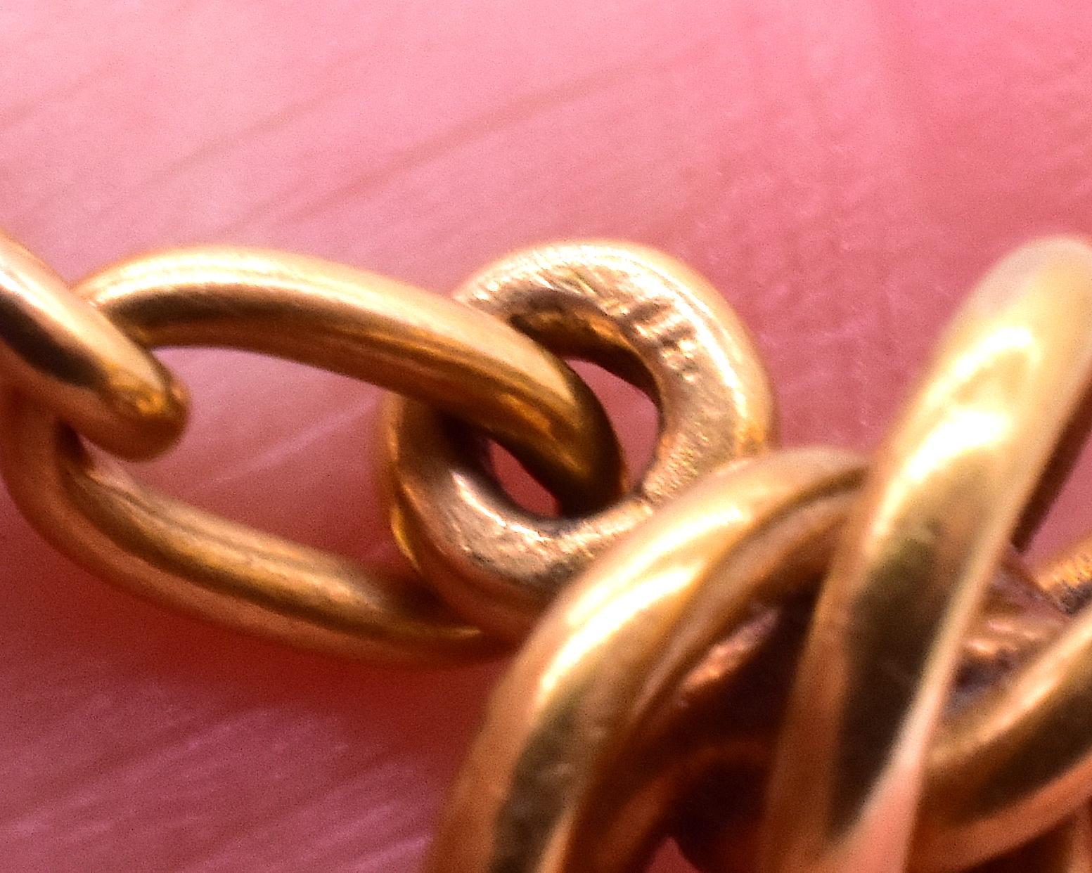 Antique Double-Sided Lover's Knot Cufflinks, circa 1890 5