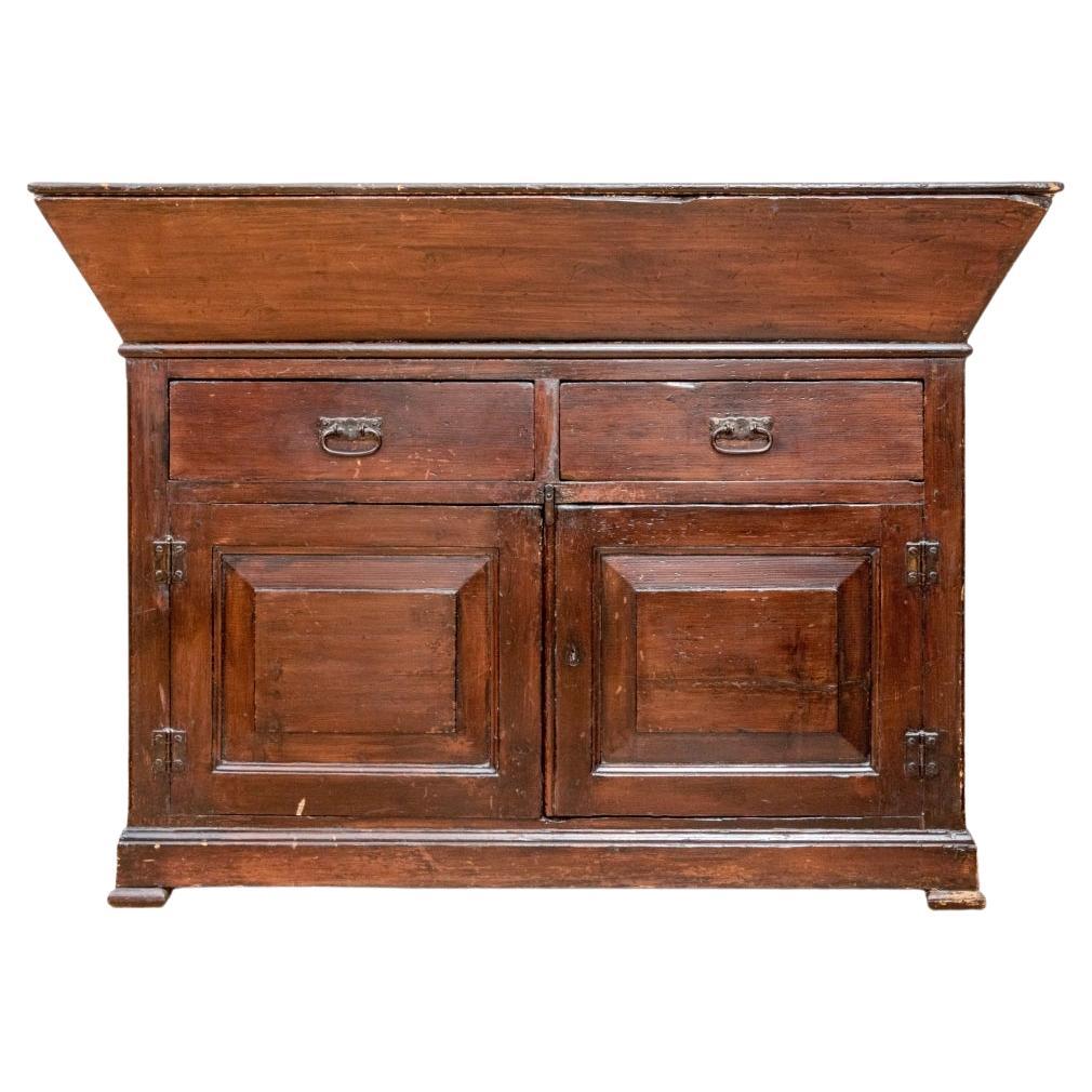 Armoire à bacs à pâte antique en vente