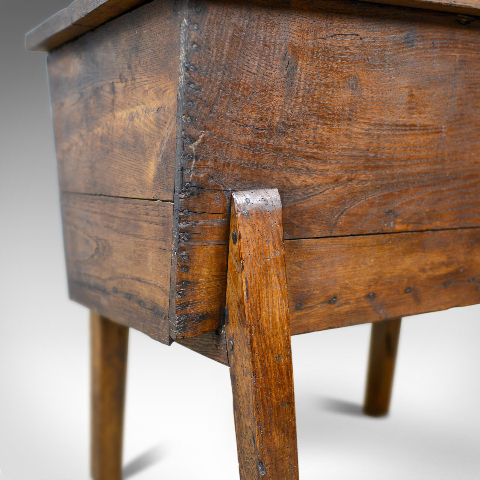 Antique Dough Bin, French, Pine, Proving Chest, 19th Century and Later