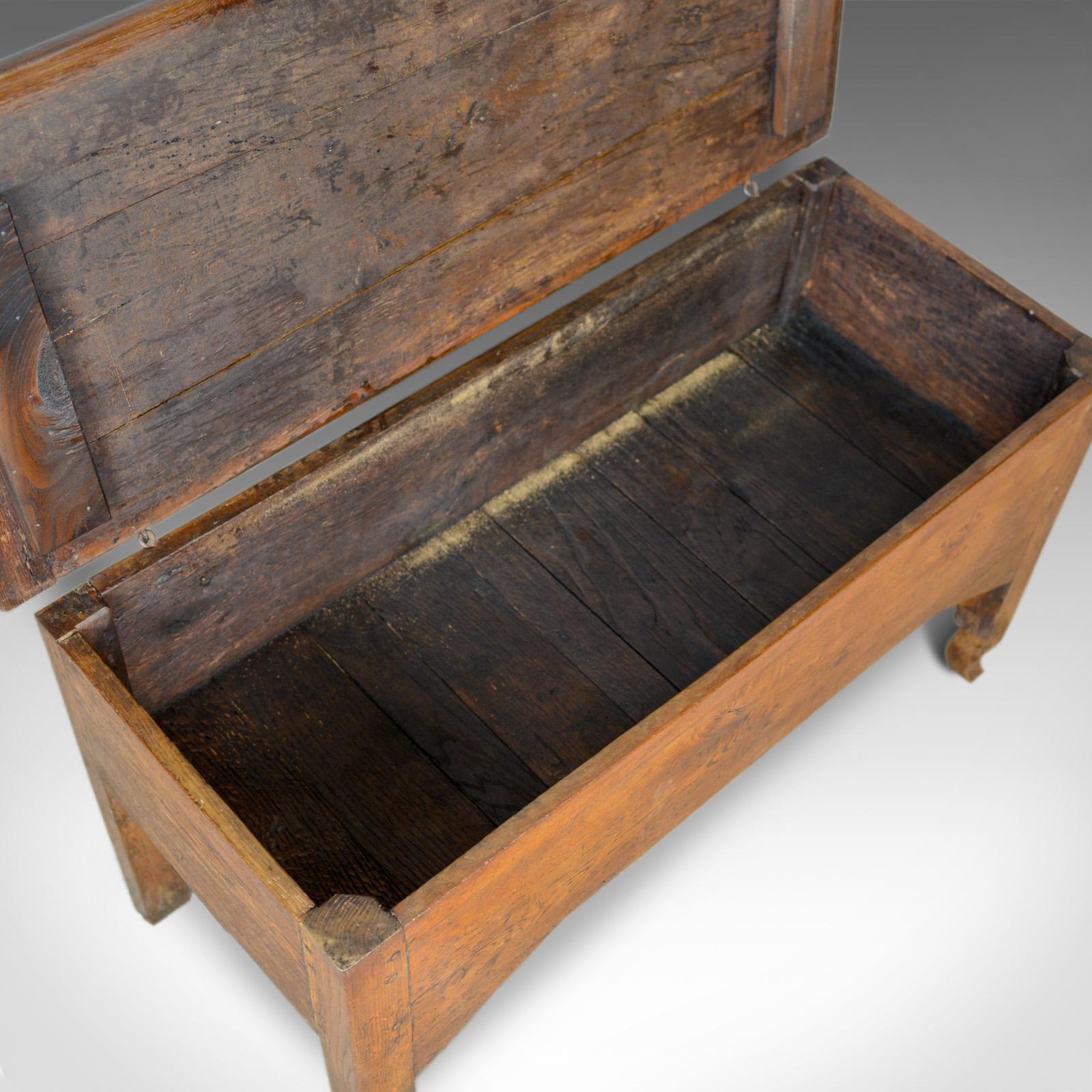 Antique Dough Bin, Large, French, Fruitwood, Proving Chest, Mid-19th Century 2