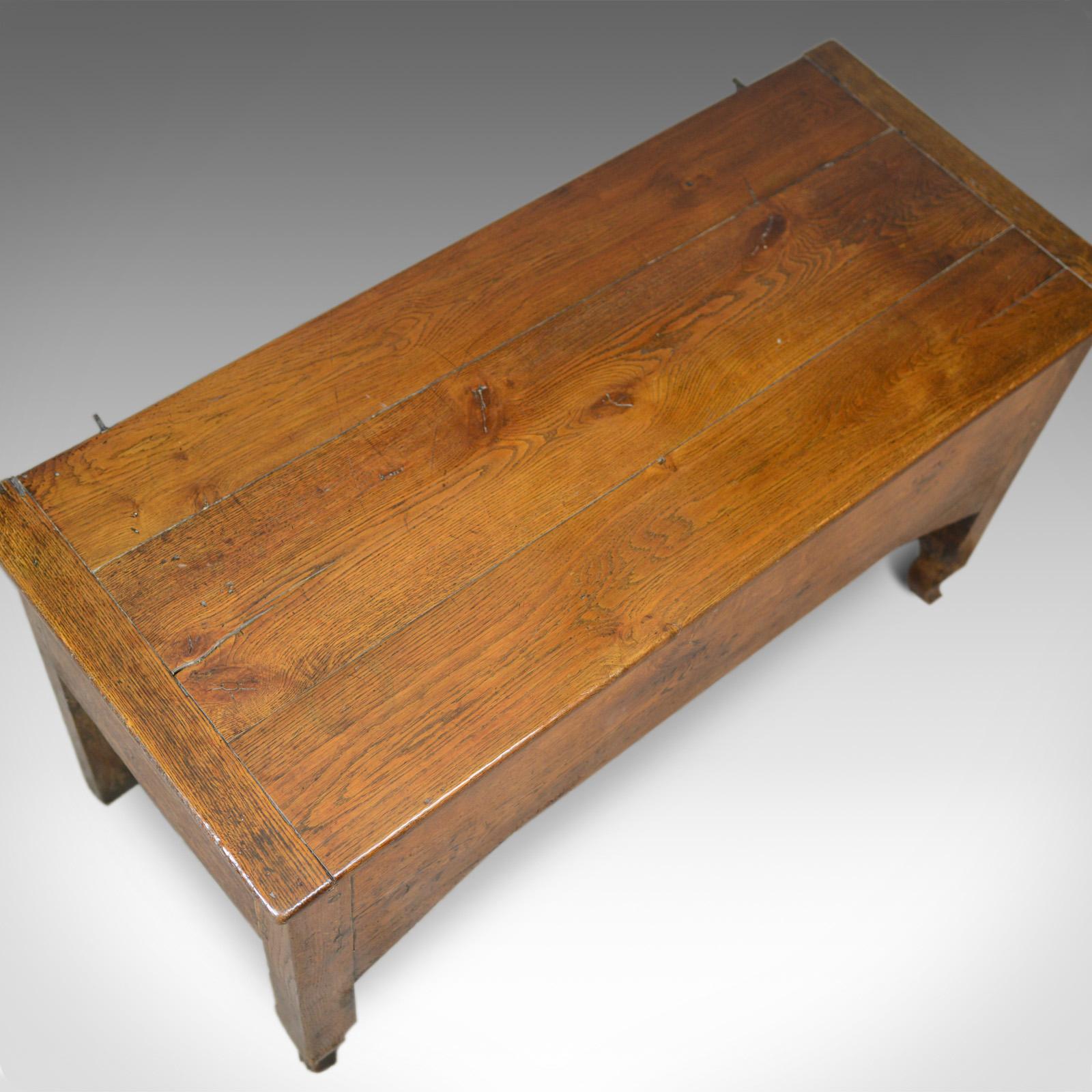 Antique Dough Bin, Large, French, Fruitwood, Proving Chest, Mid-19th Century 3