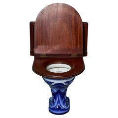 Antica toilette smaltata Doulton and Co