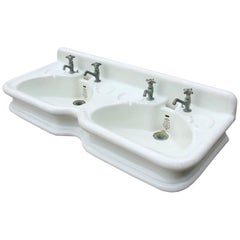 Antique Doulton & Company Double Basin / Sink