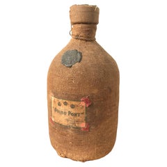 Botella antigua de Oporto del Duero