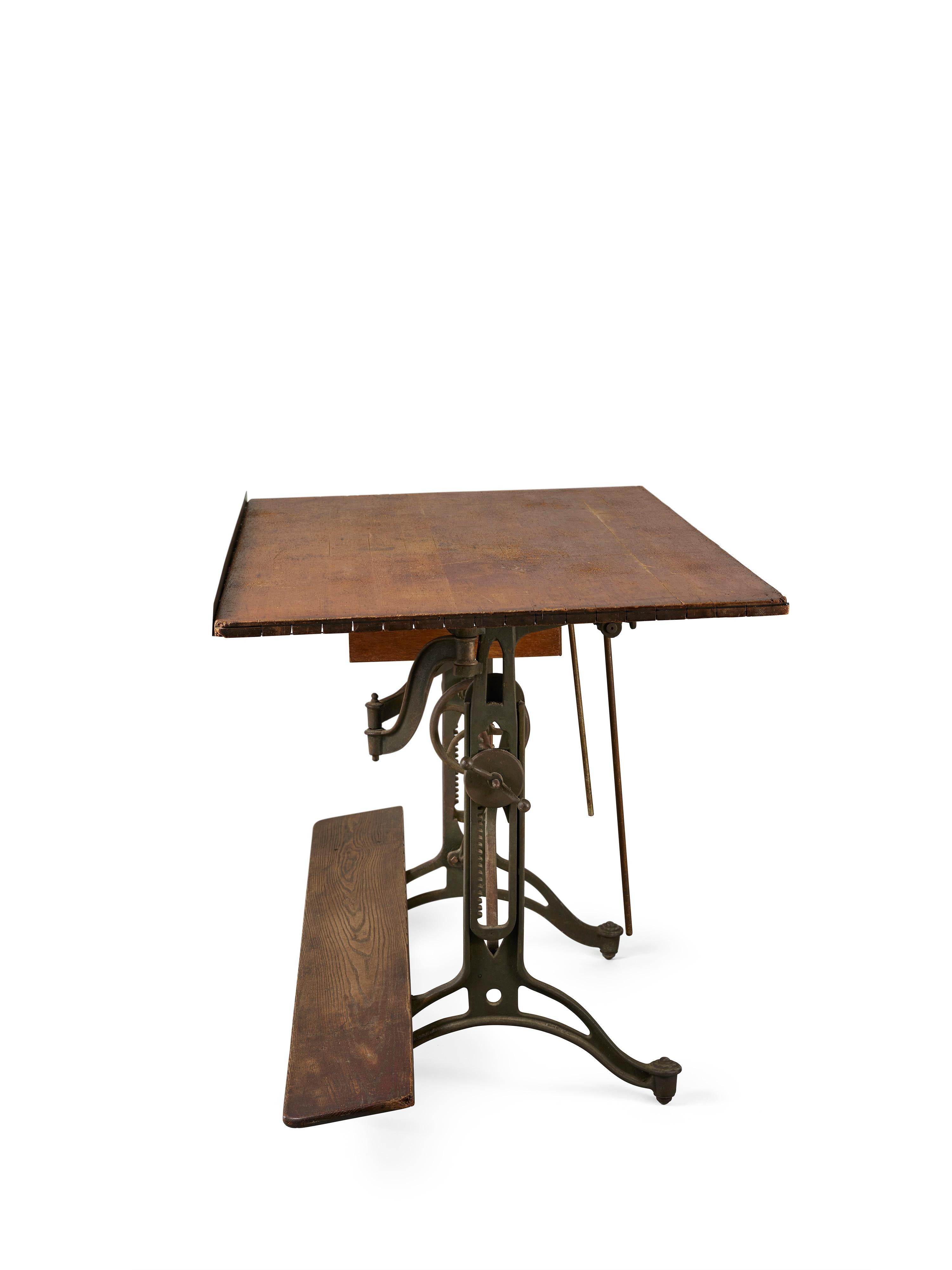 American Original Keuffel and Esser Drafting Table For Sale