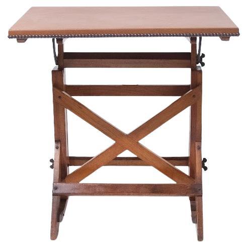 Antique Drafting Table For Sale