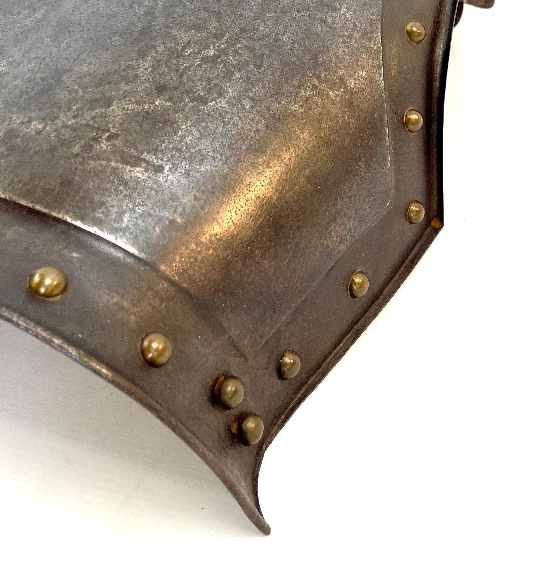 French Antique dragon armor breastplate from Napoleon Bonaparte's Imperial Army