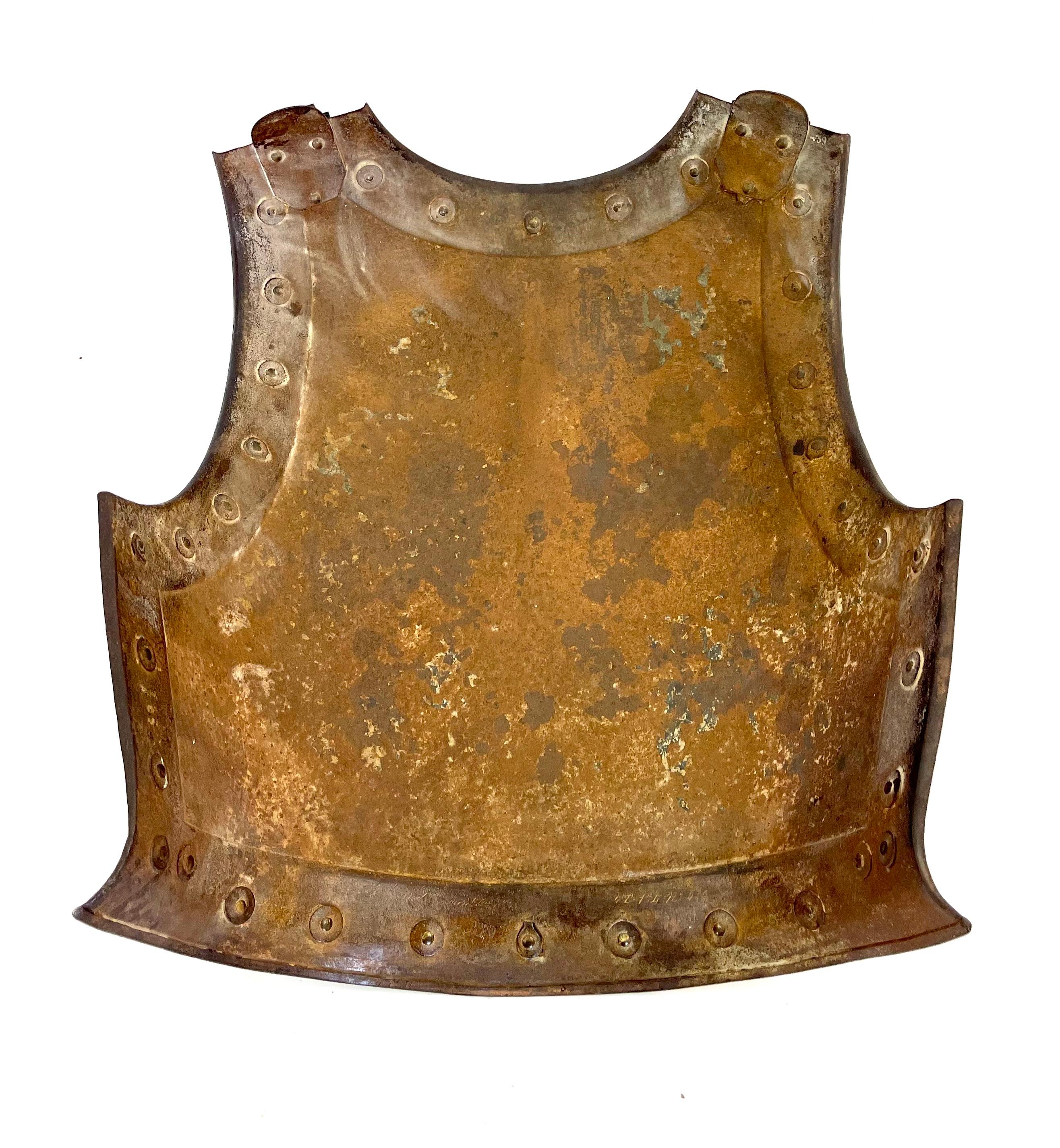 Early 19th Century Antique dragon armor breastplate from Napoleon Bonaparte's Imperial Army