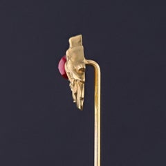 Antique Dragon Stickpin of 14k Gold