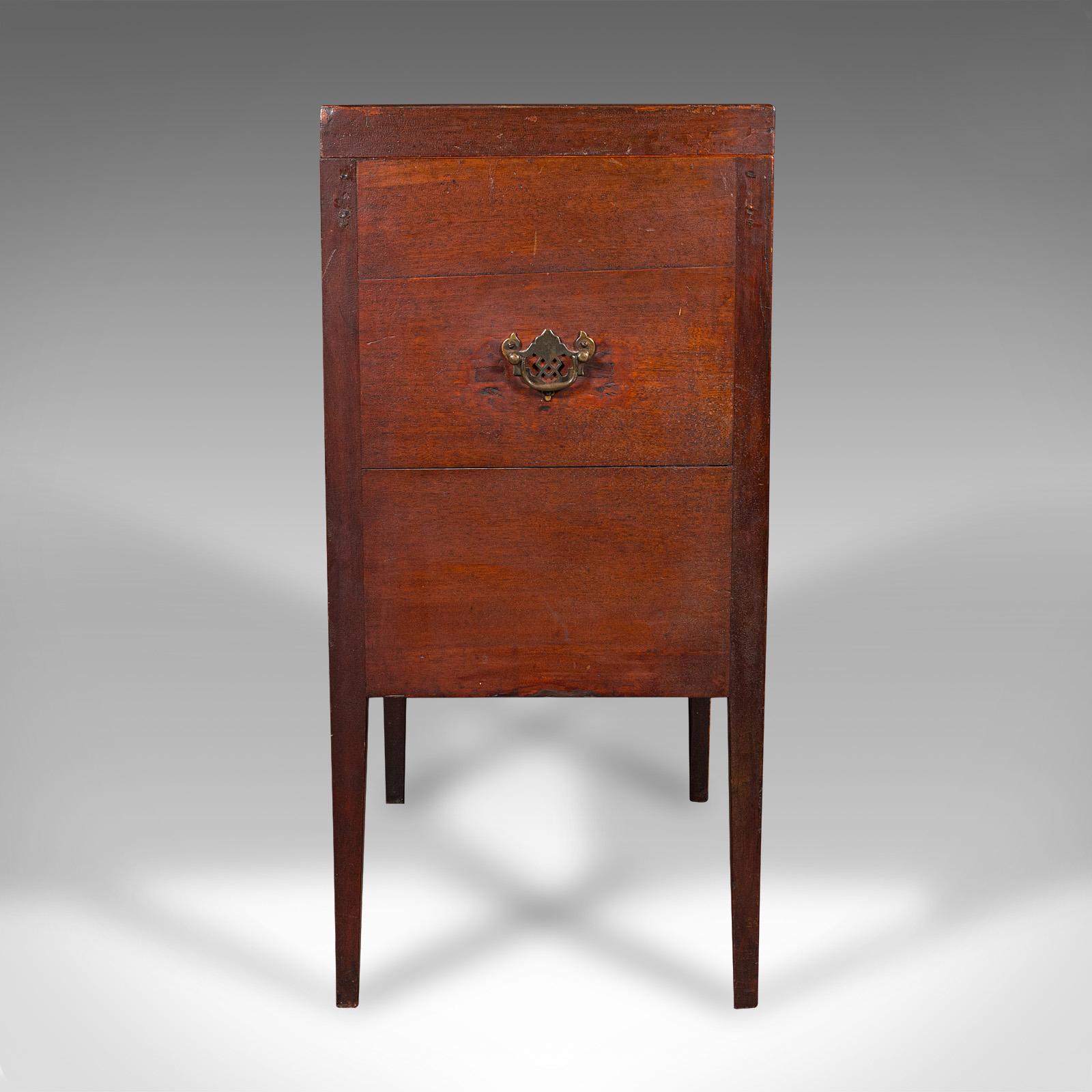 Early 19th Century Antique Drawing Room Show Cabinet, English, Burr Walnut, Chest on Stand, Regency For Sale