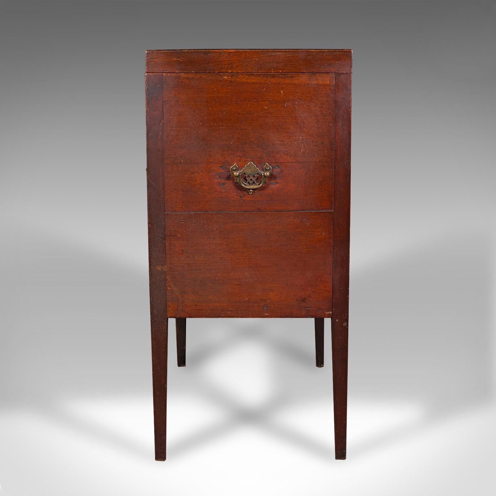 Antique Drawing Room Show Cabinet, English, Burr Walnut, Chest on Stand, Regency For Sale 2