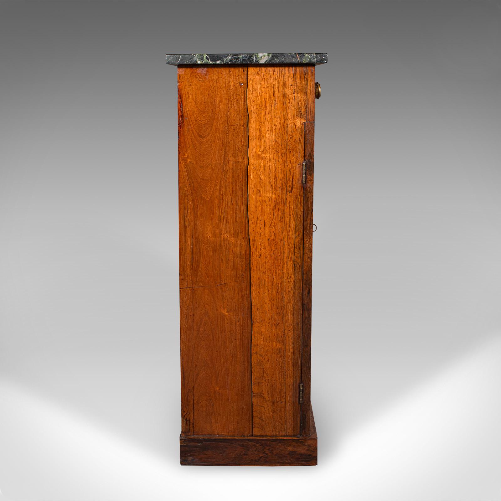Antiker Beistellschrank für das Schubladenzimmer, englisch, Bücherregal, Chiffonier, Regency, 1820 (Britisch) im Angebot