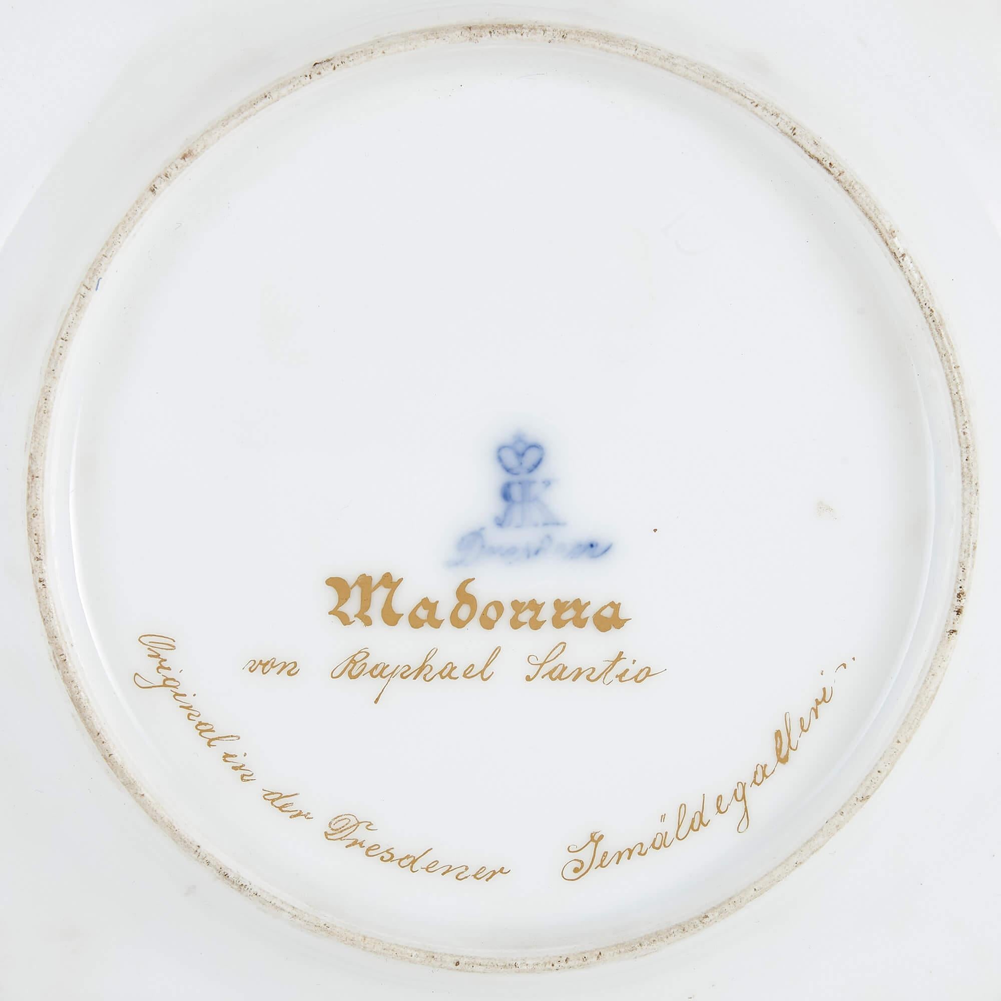 madonna plates