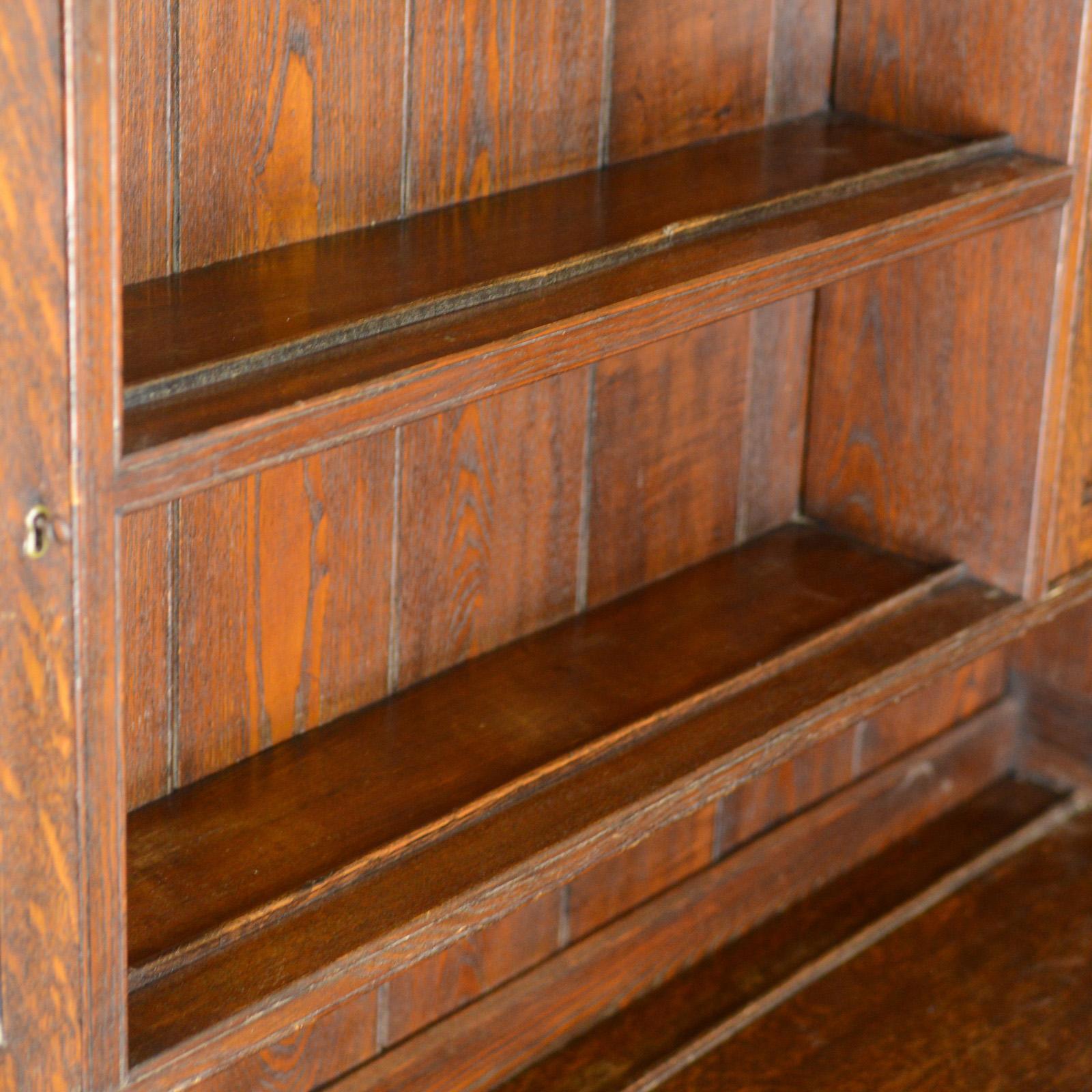 Antique Dresser, English, Oak, Victorian, Country Kitchen, Sideboard, circa 1870 For Sale 1