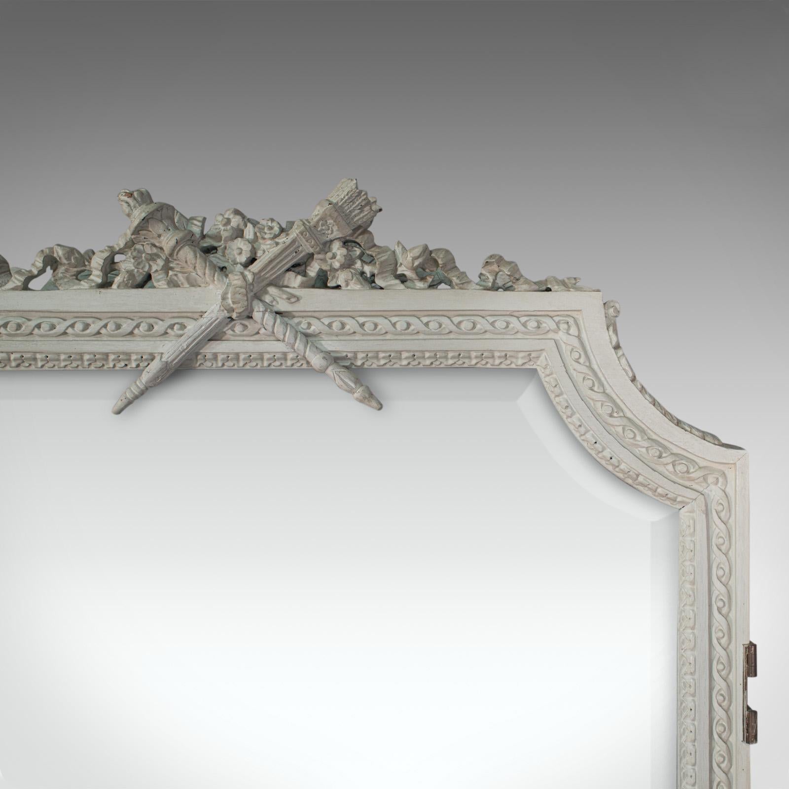 Antique Dressing Screen, Italian, Mahogany, Privacy, Room Divider, Victorian 4